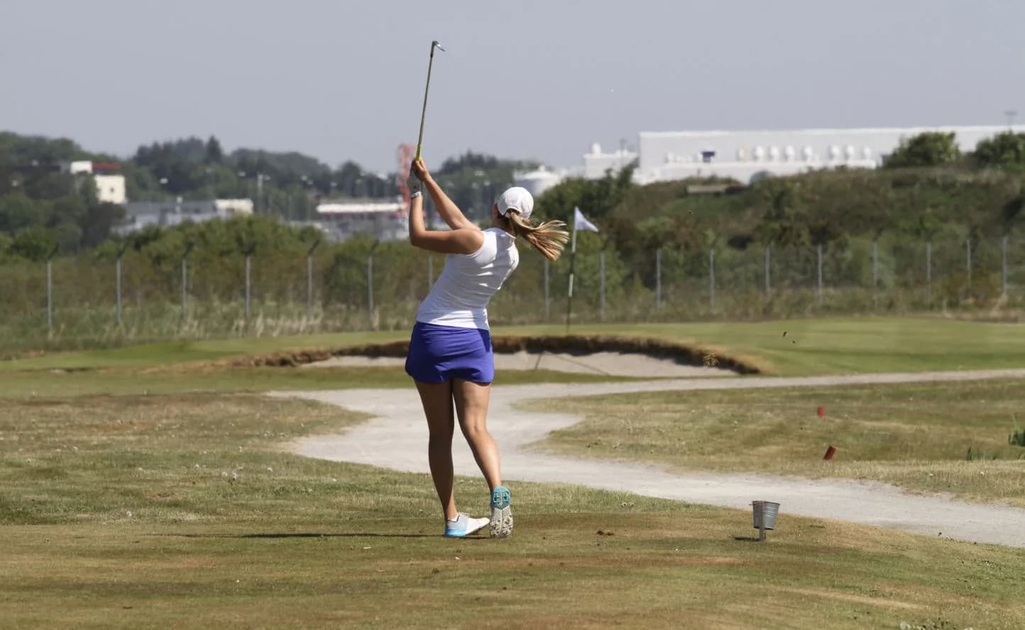 Solastranden course at Sola Golf Club with links-style terrain and strategically placed bunkers